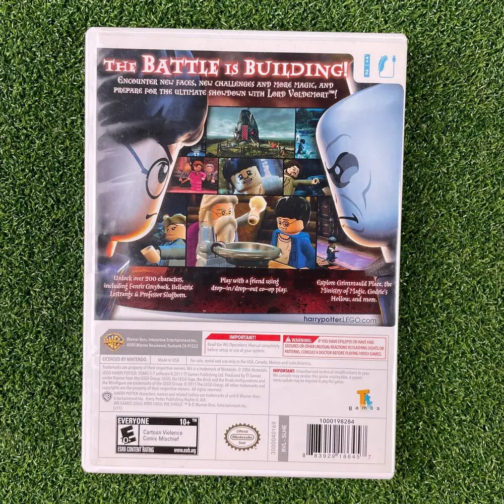 Lego Harry Potter: Years 5-7 & Batman 2: DC Super Heroes Nintendo Wii Game Lot